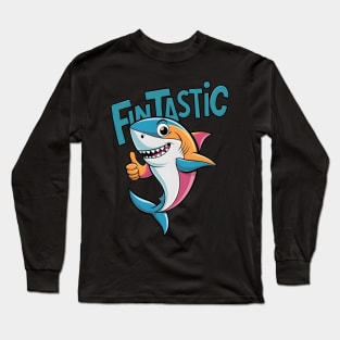 Fintastic | Thumbs Up from the Deep Long Sleeve T-Shirt